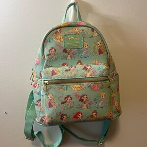 Disney Princess Chibi Loungefly Mini Backpack